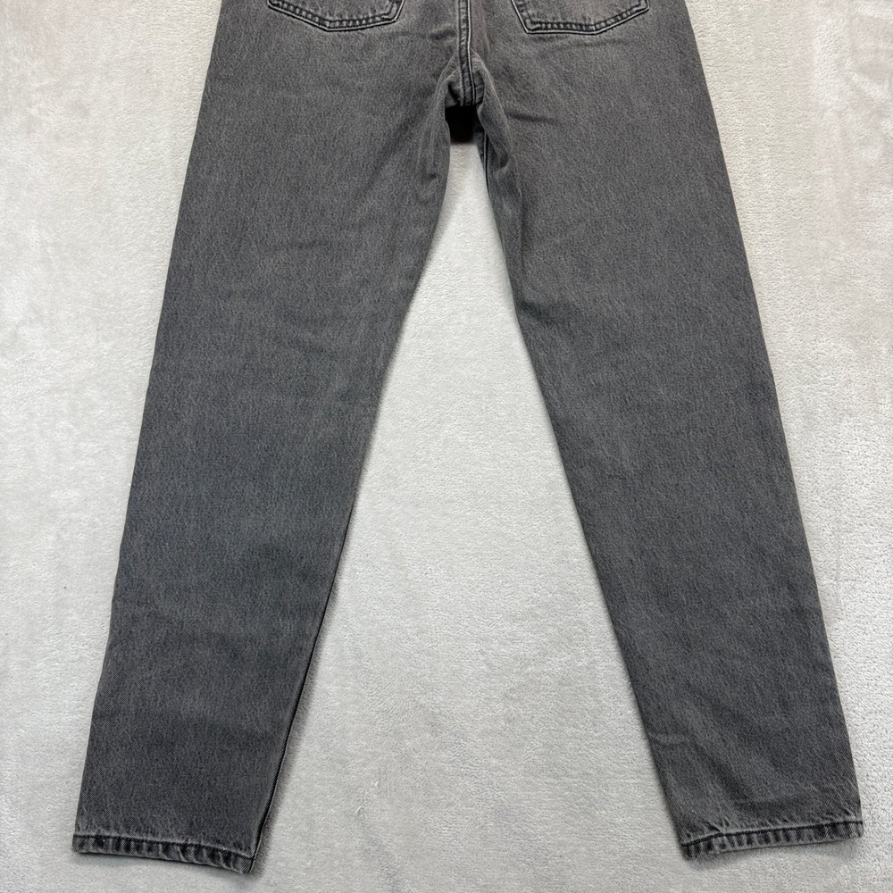 Levi's 501 81 Jeans Men 27x31 Gray Button Fly Straight Premium Wash Denim Preppy - Picture 8 of 13